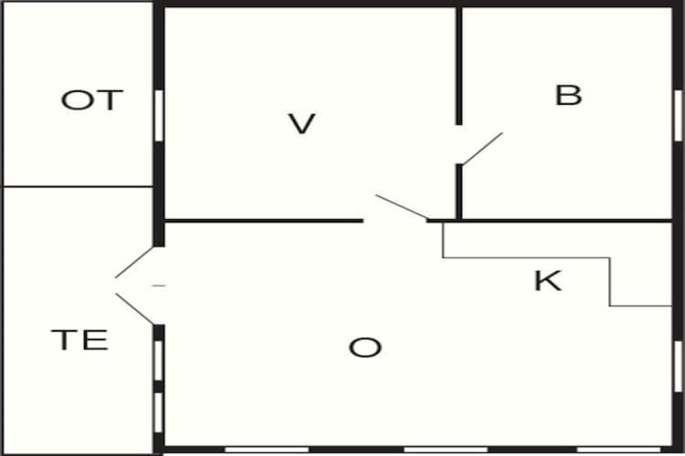 One-Bedroom Holiday Home In Grasten Ronshoved Bagian luar foto